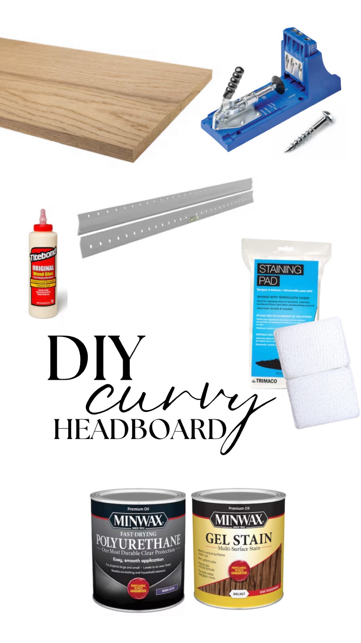 All the project materials from @loweshomeimprovement that you need to create a curvy headboard! #ad #lowespartner

#LTKhome