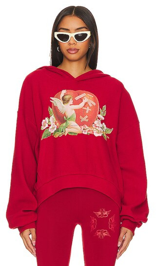 Beyond Repair Hoodie in Red | Revolve Clothing (Global)