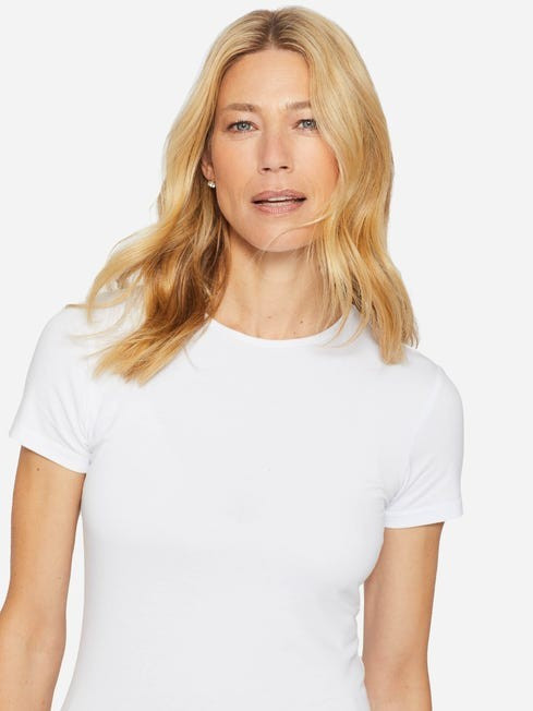 Allie Cap Sleeve Tee | J.McLaughlin