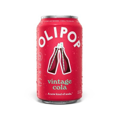 OLIPOP Vintage Cola Soda - 12 fl oz can | Target