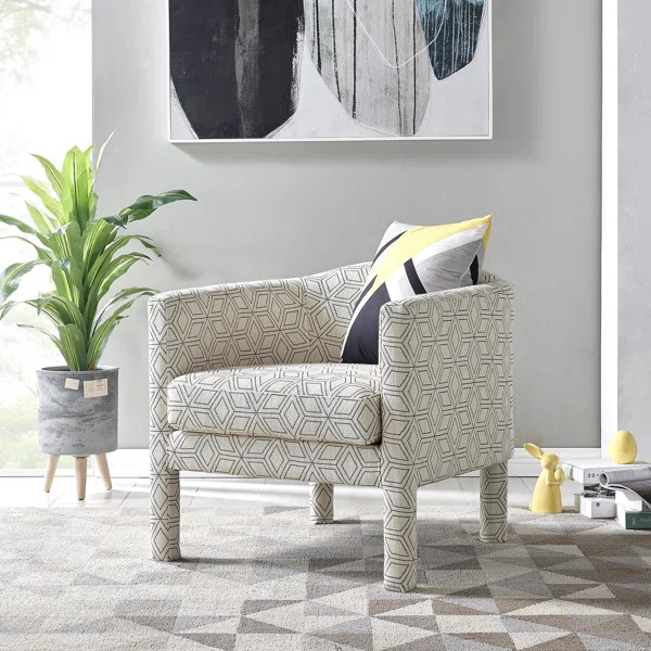 Gella Upholstered Barrel Chair | Wayfair North America