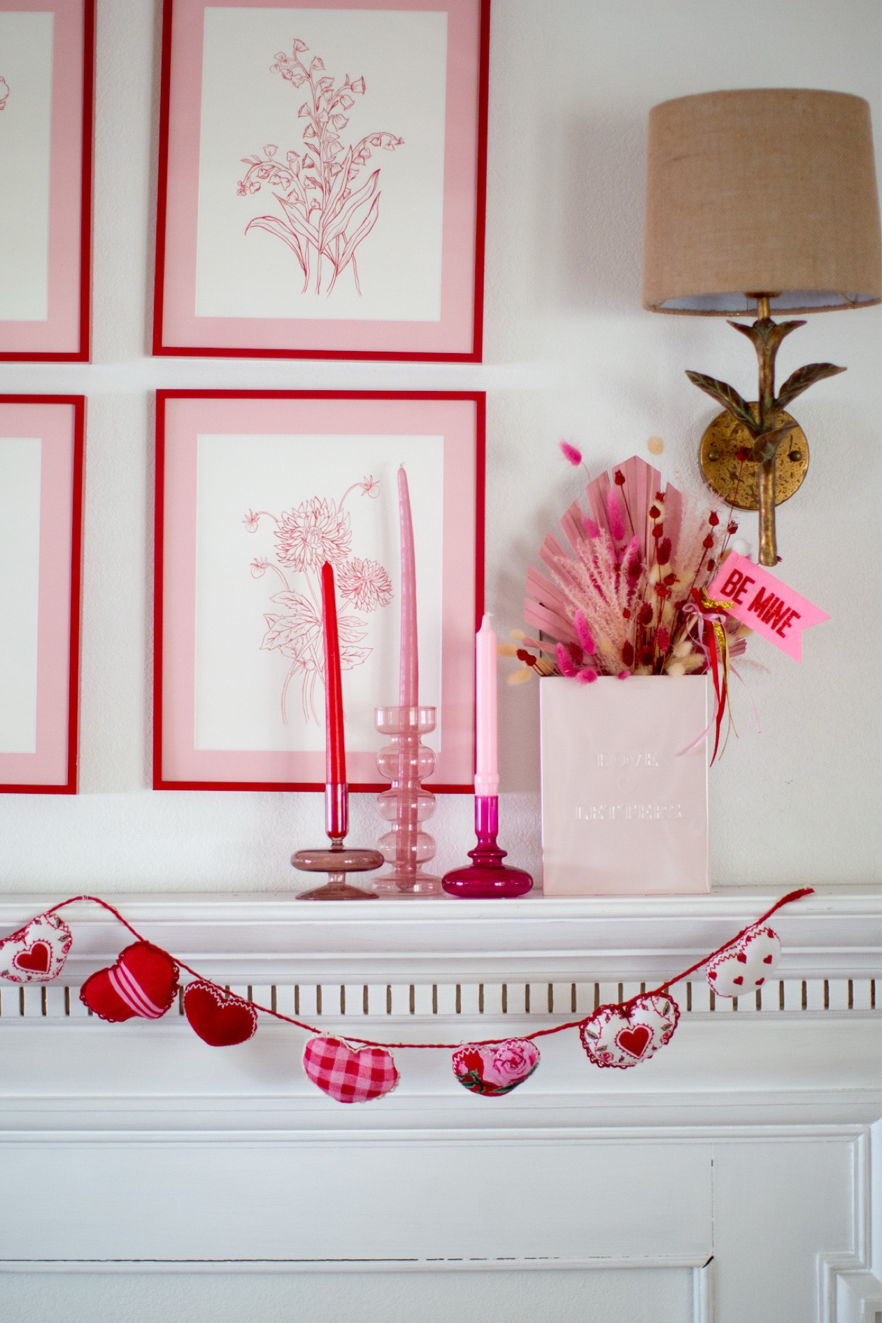 Valentine’s Day decor on the mantle 

#LTKHome #LTKSeasonal #LTKGiftGuide