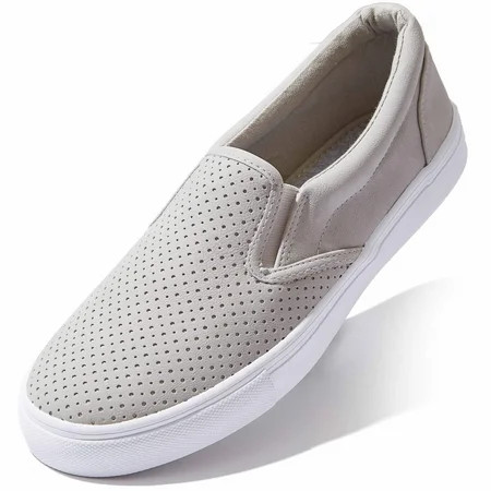 Platform Fashion Sneakers Women Low Top Slip On Shoe Loafer Classic Comfy Shoes Summer Beach Traveli | Walmart (US)