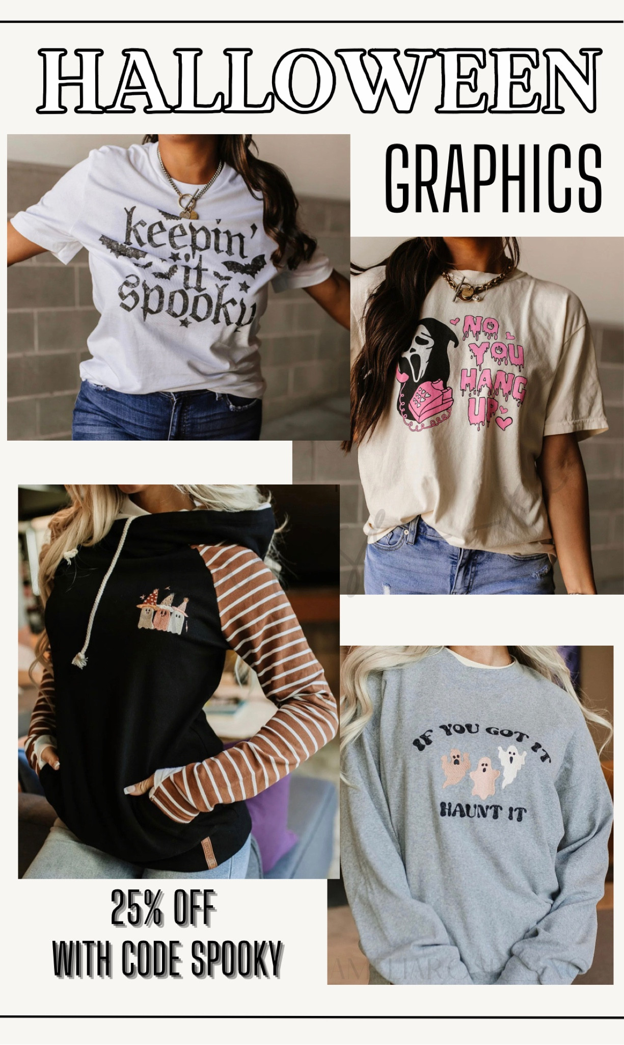 Cute Halloween graphics 25% off with code spooky! 

#LTKHalloween #LTKsalealert #LTKfindsunder50