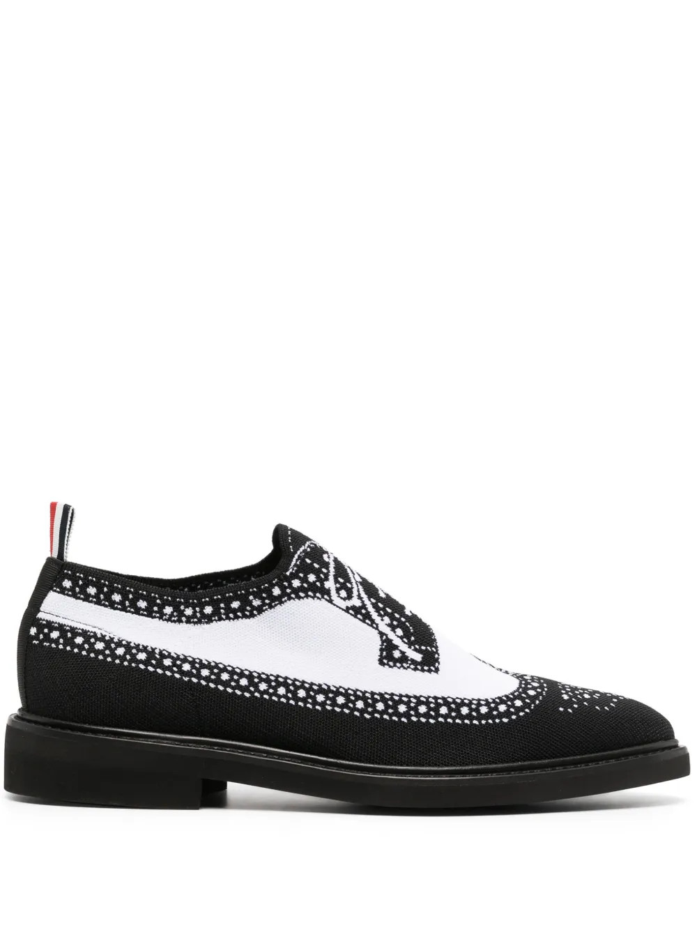 Thom Browne Trompe l'oeil Loafers | Black | FARFETCH EG | Farfetch Global