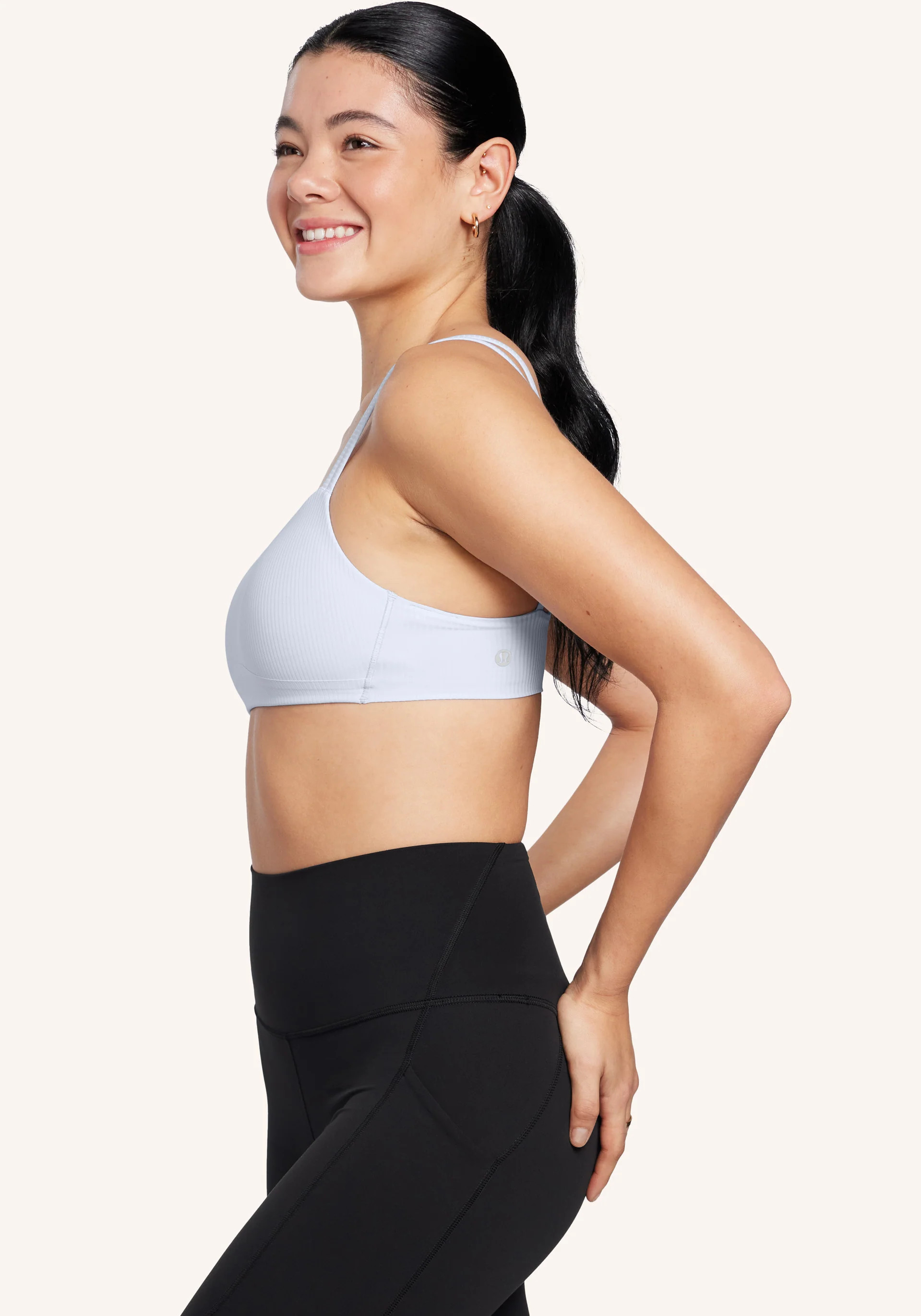 Like a Cloud Ribbed Bra | Light Support, B/C Cup | Peloton Apparel