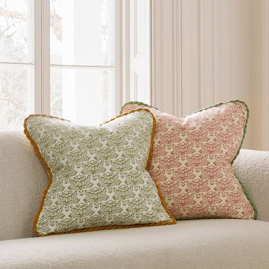 RHODE Lotus Pillow Cover | West Elm (US)