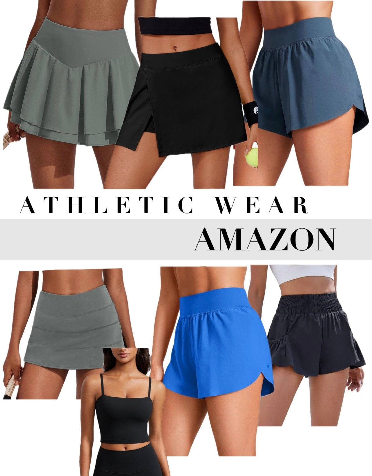 Athletic shorts/skirts from AMAZON

#athleticwear #athleisure #amazonspring #amazon #springclothes #running #athletic

#LTKFindsUnder50 #LTKU #LTKActive