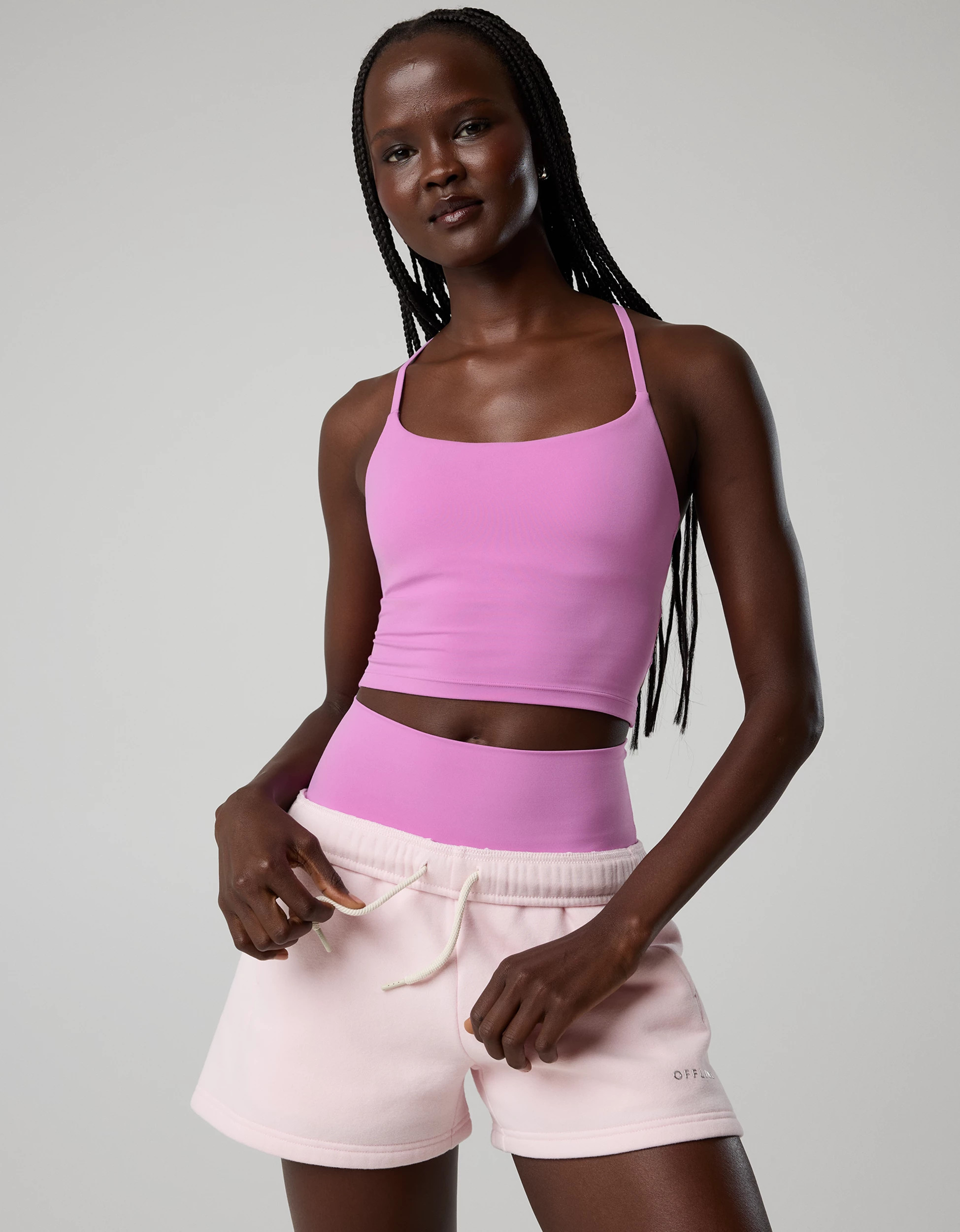 OFFLINE By Aerie Real Me XTRA Strappy Longline Sports Bra | Aerie