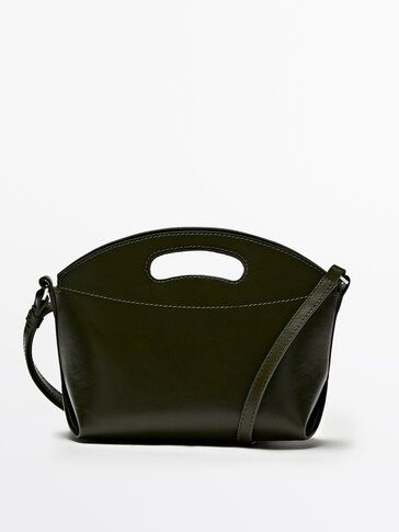 Nappa leather mini crossbody bag - Massimo Dutti | Massimo Dutti (US)