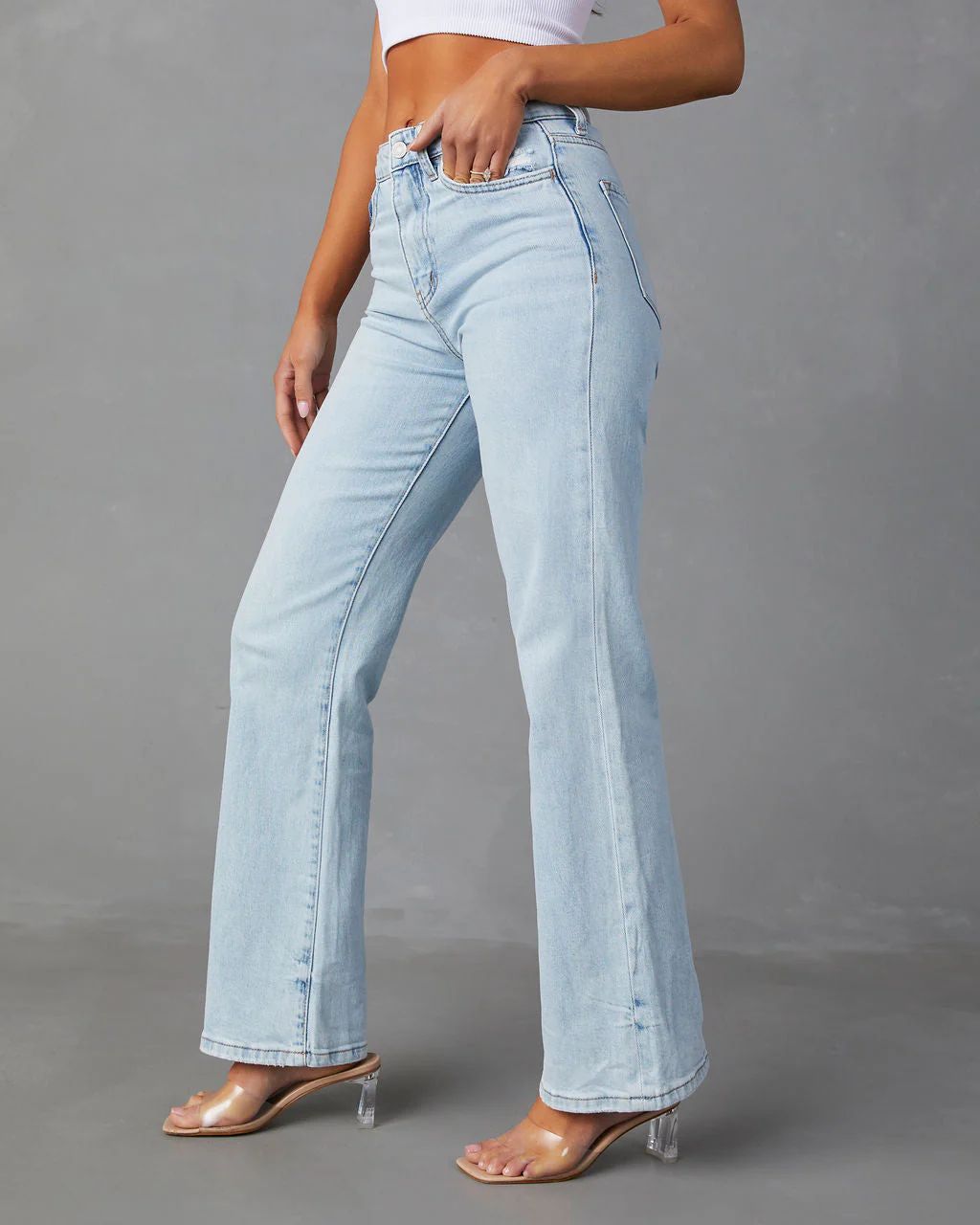 Danica High Rise Vintage Bootcut Jeans | VICI Collection