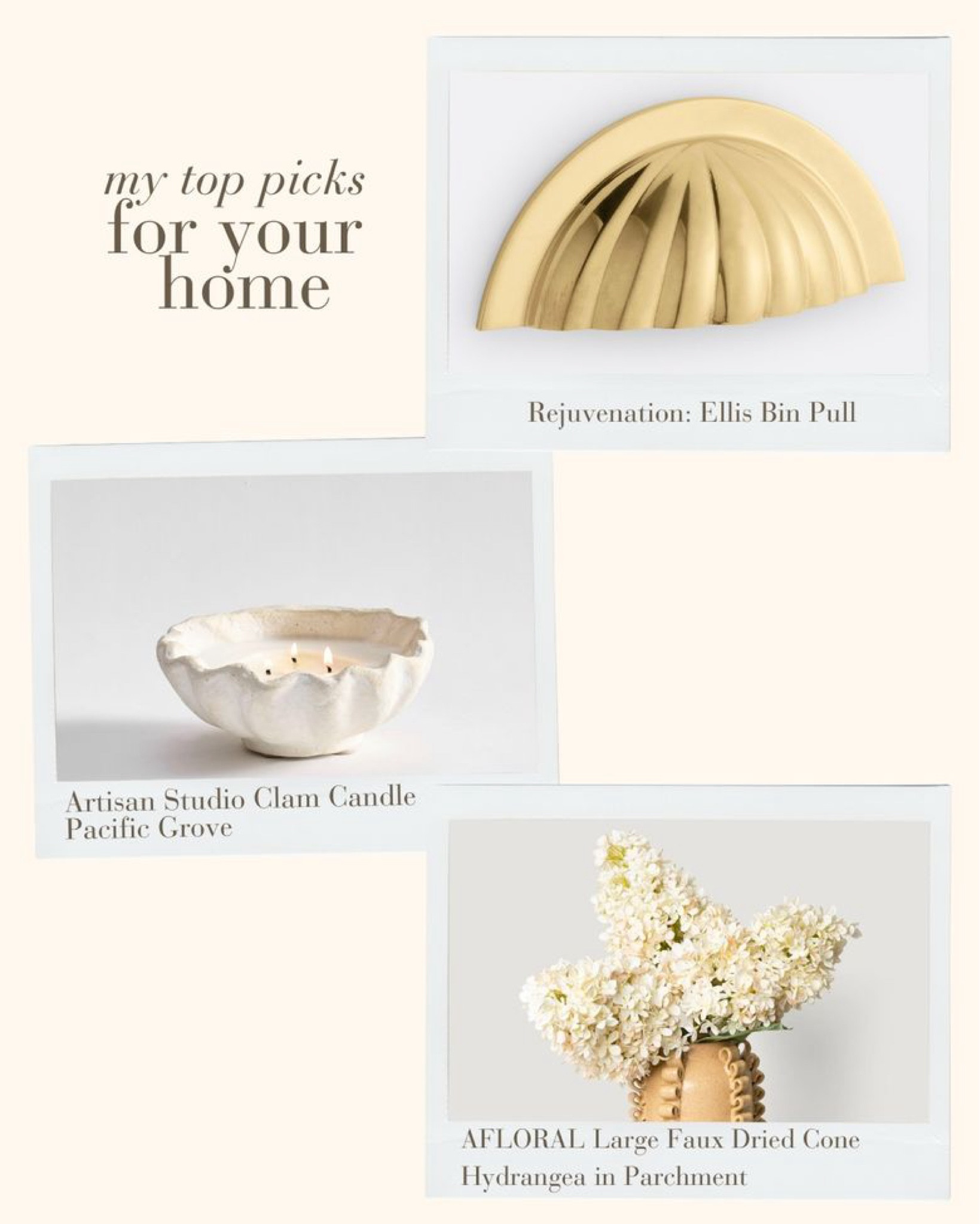 Home favorites, scallop fluted design. Home decor, romantic home decor. My TOP august loves

#LTKHome #LTKFindsUnder100
