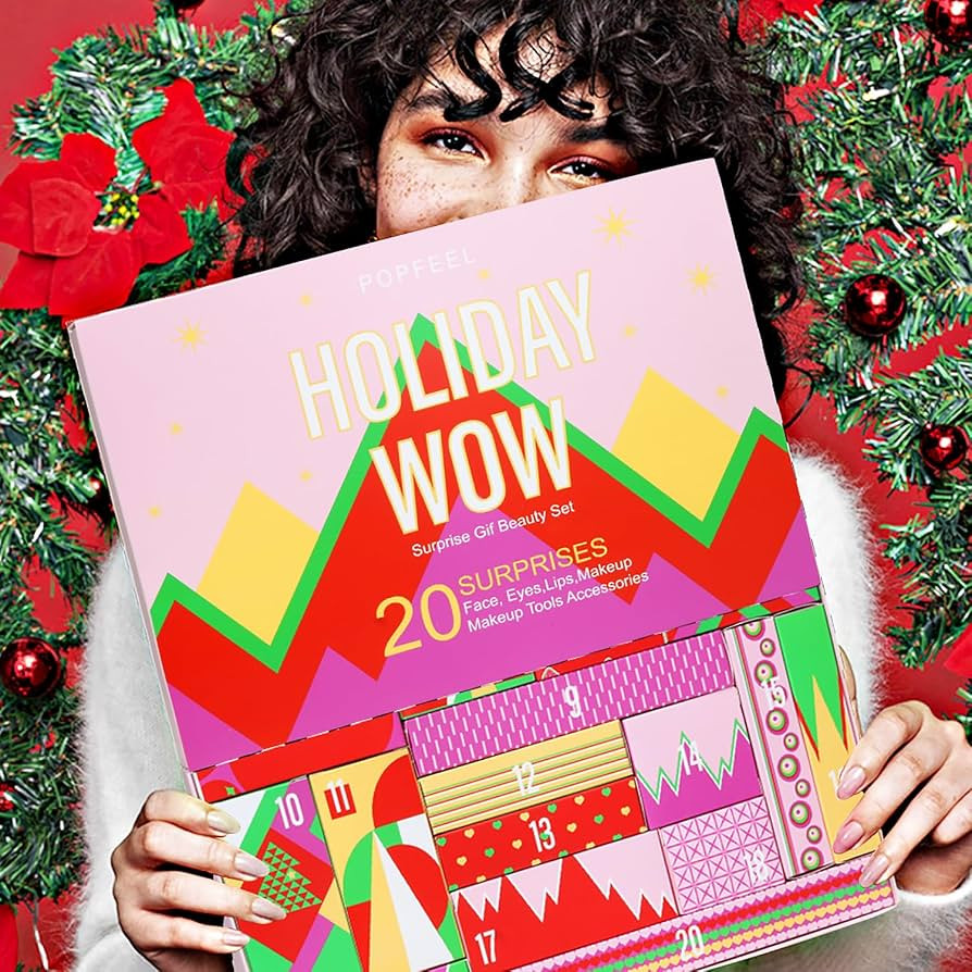 Makeup Advent Calendar 2023 for Teens Girls Christmas Countdown Calendar Makeup Gift Set,Xmas Gif... | Amazon (US)