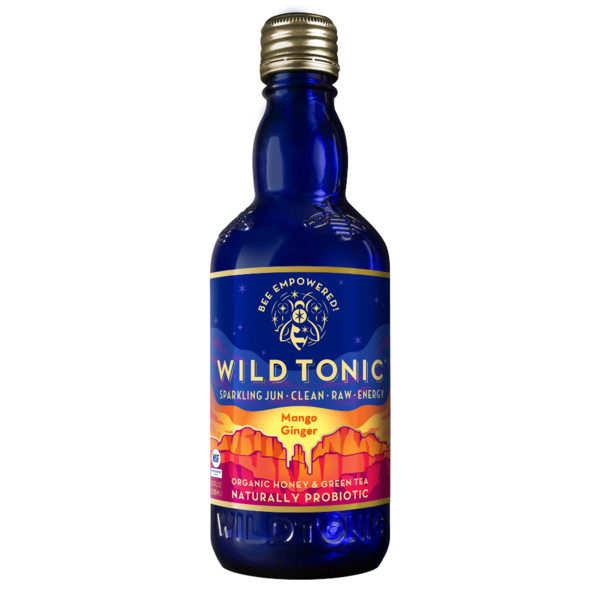 Wild Tonic Mango Ginger, Sparkling Jun, Probiotic Beverage | Instacart
