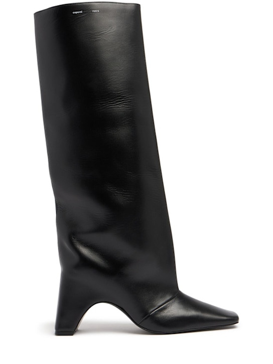 85mm Bridge leather boots | Luisaviaroma