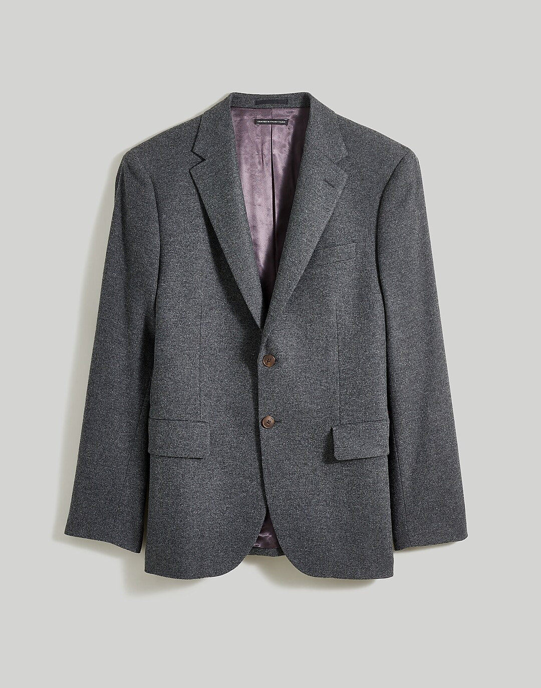 The Roebling Two-Button Blazer in Italian Fabric | Madewell