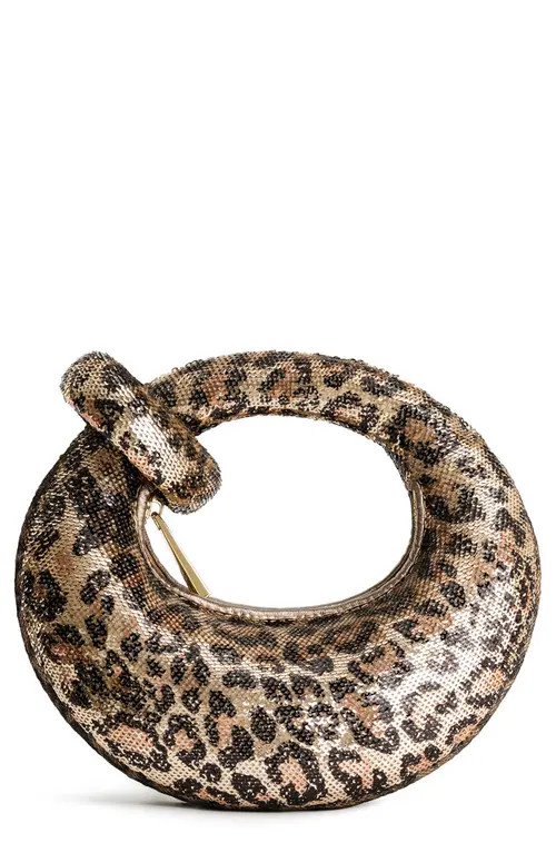 JW PEI Abacus Top Handle Bag in Leopard Print at Nordstrom | Nordstrom
