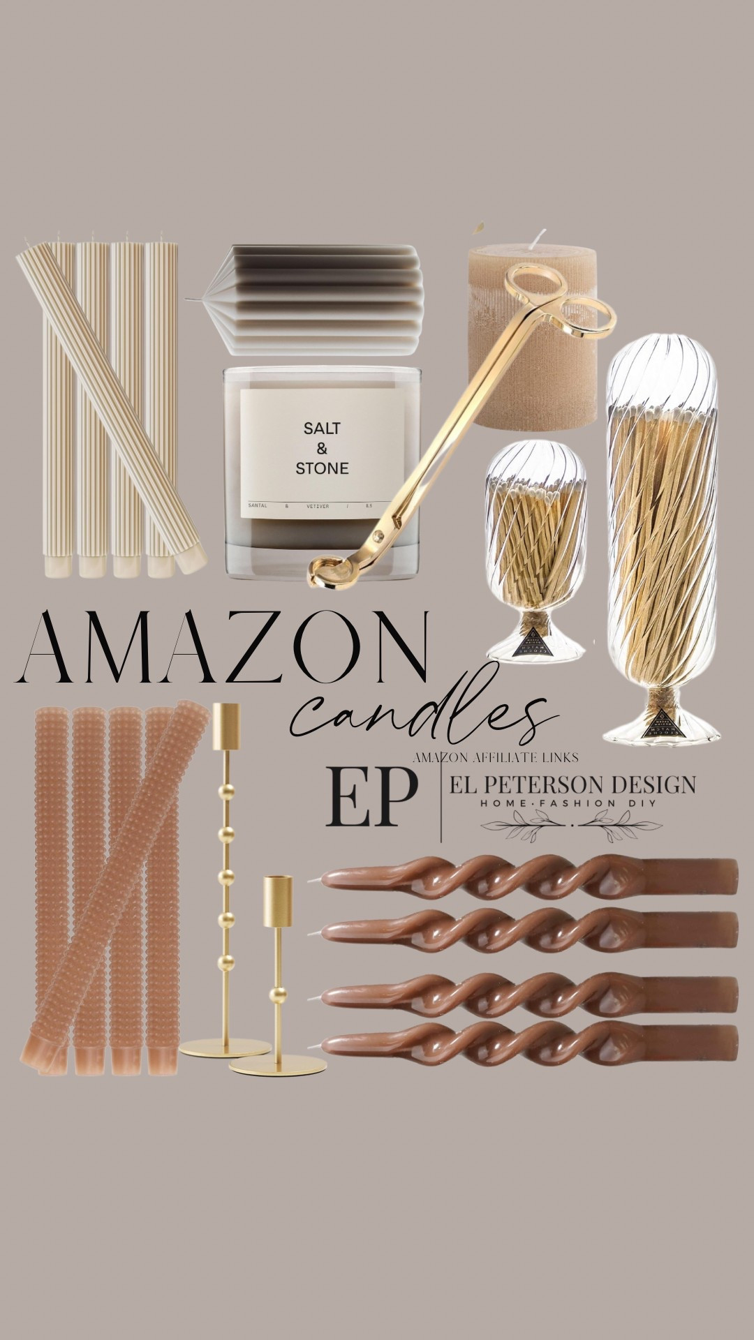 Amazon home
Candles
Candle holder
Match cloche 
Wicker cutter 

#LTKHome #LTKFindsUnder100 #LTKFindsUnder50