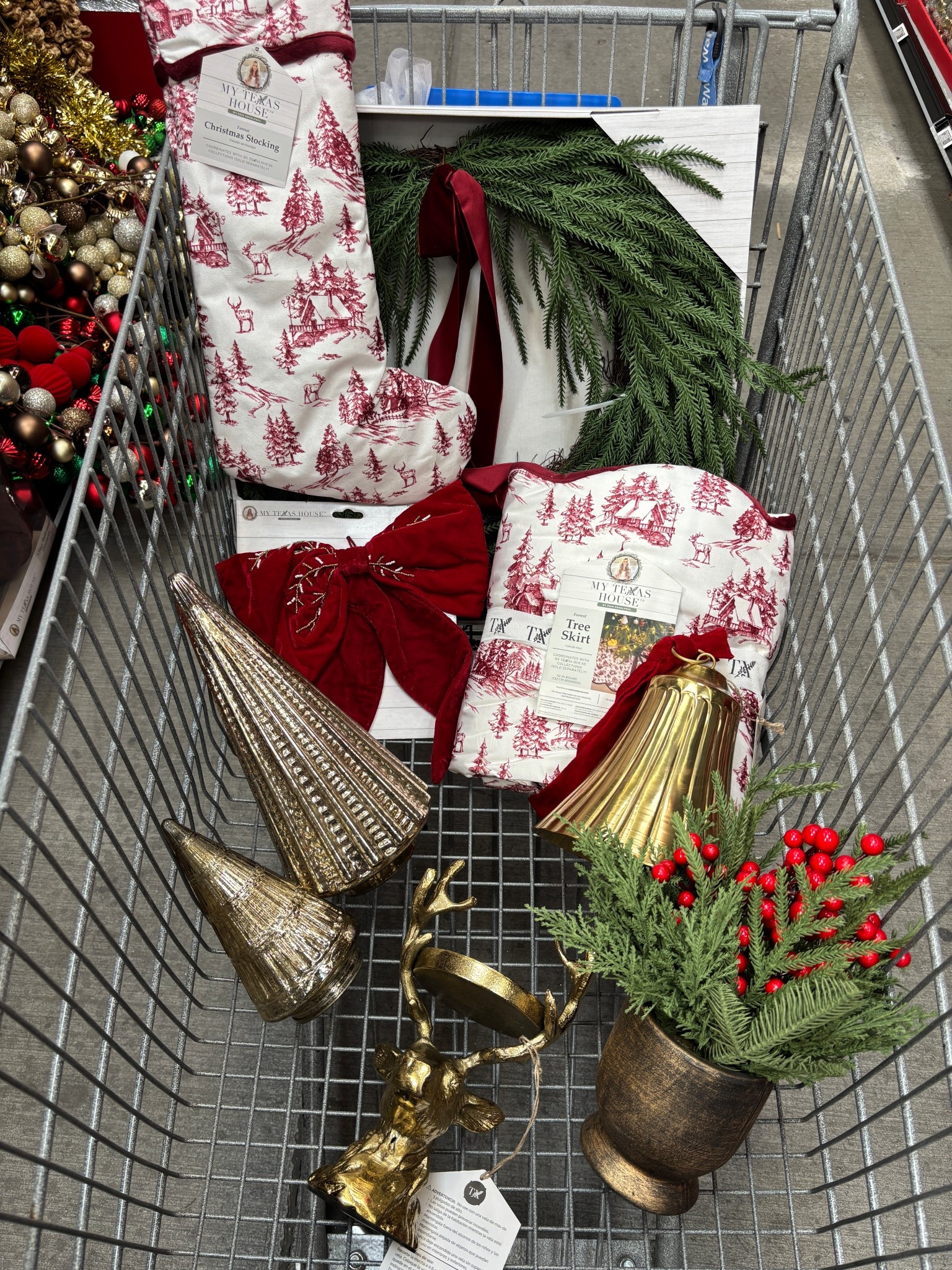 I am loving the vintage feel of these patterns from My Texas House, Walmart line. So nostalgic. This like is complete perfection and I am here for it. Be sure to snag it before it all gets sold out! 

Walmart, Walmart finds, holiday Decor, Holiday Finds, My Texas House 

#LTKSeasonal #LTKFindsUnder50 #LTKHome