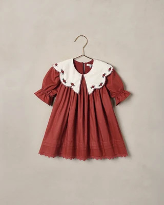 Mabel Dress Ruby | Rylee + Cru