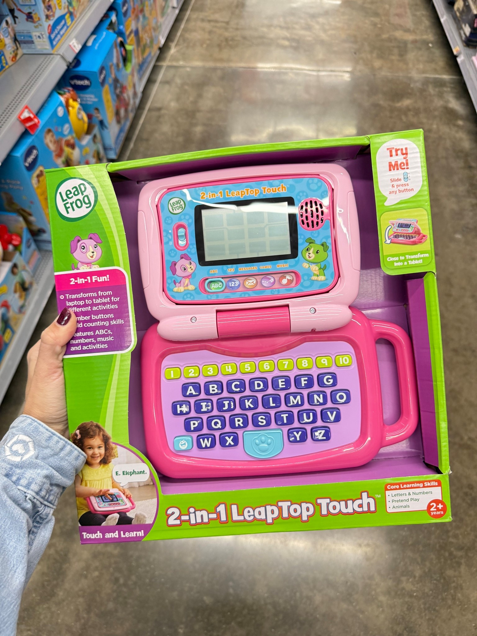 LeapFrog 2-in-1 LeapTop Touch (Pink) Baby and Toddler Toys

#LTKGiftGuide #LTKHoliday #LTKKids