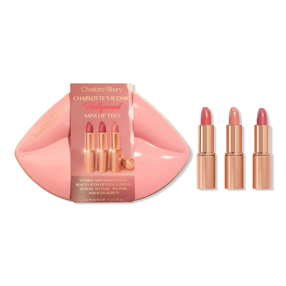Charlotte Tilbury Hollywood Iconic Mini Lip Trio | Ulta