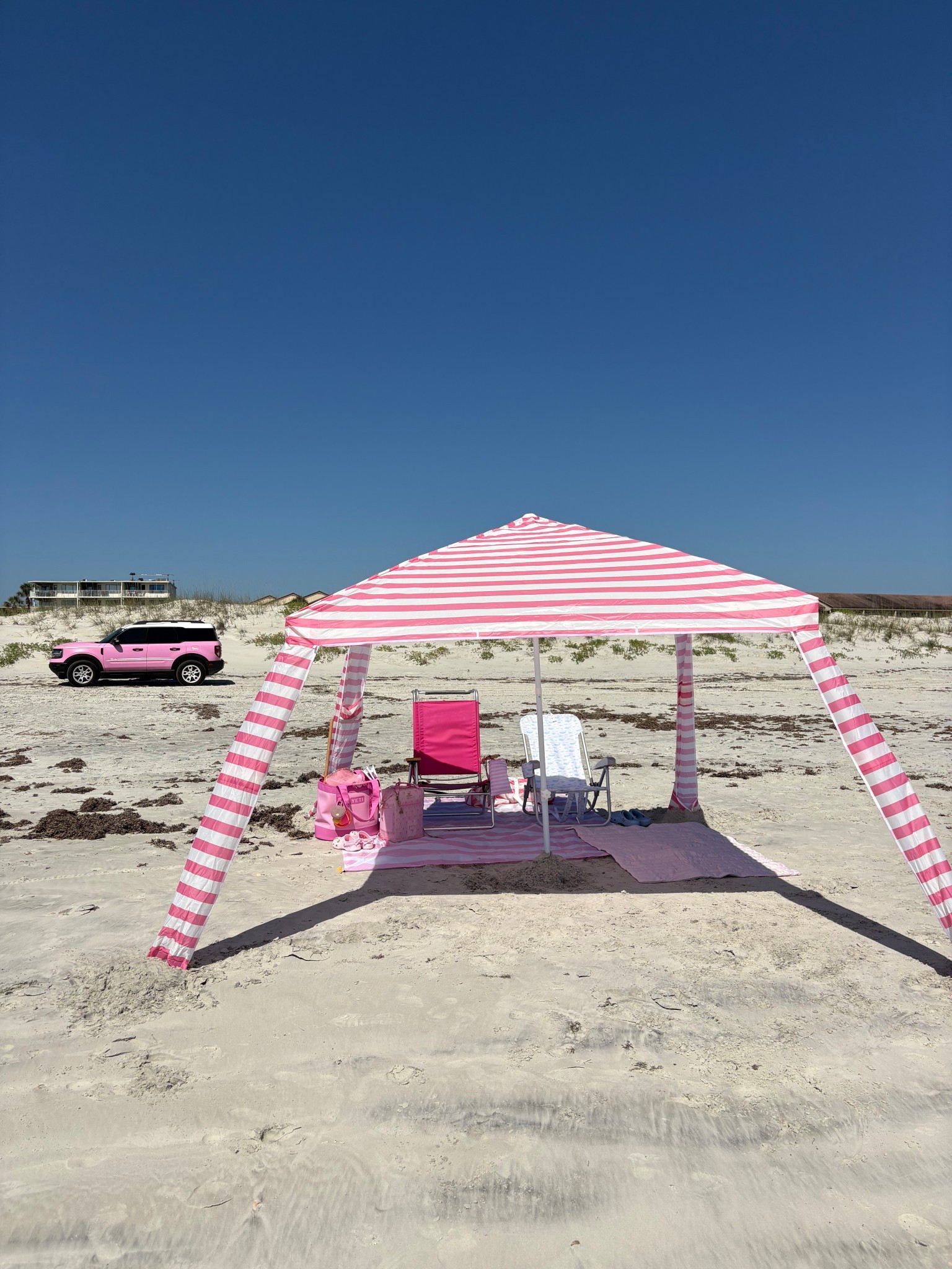 Pink stripe tent link!!! 

#LTKSeasonal #LTKdayinmylife #LTKTravel