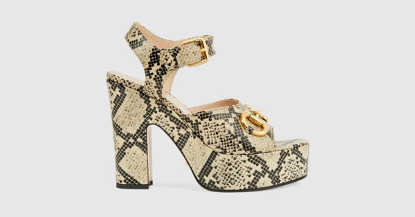 Women's platform sandal with Horsebit | Gucci (US)