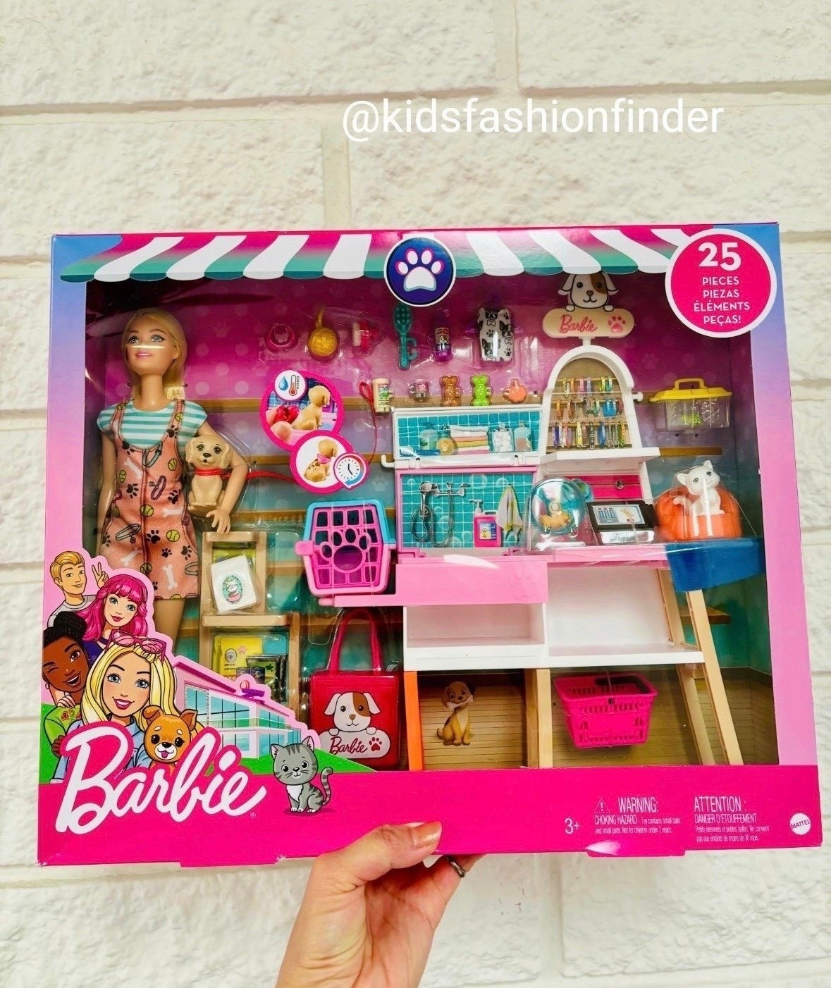 Barbie Vet Playset 🩺🐶🐱
So much fun caring for cute kittens and puppies! A perfect gift for little girls 🥰

✨ On sale now — only $22!

#AmazonFinds #BarbieToys #KidsGifts #LTKFamily

#LTKKids #LTKHome #LTKSaleAlert