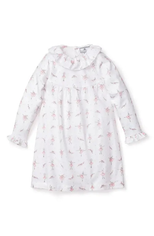 Petite Plume Sugar Plum Fairy Nightgown in White at Nordstrom, Size 12-18M | Nordstrom