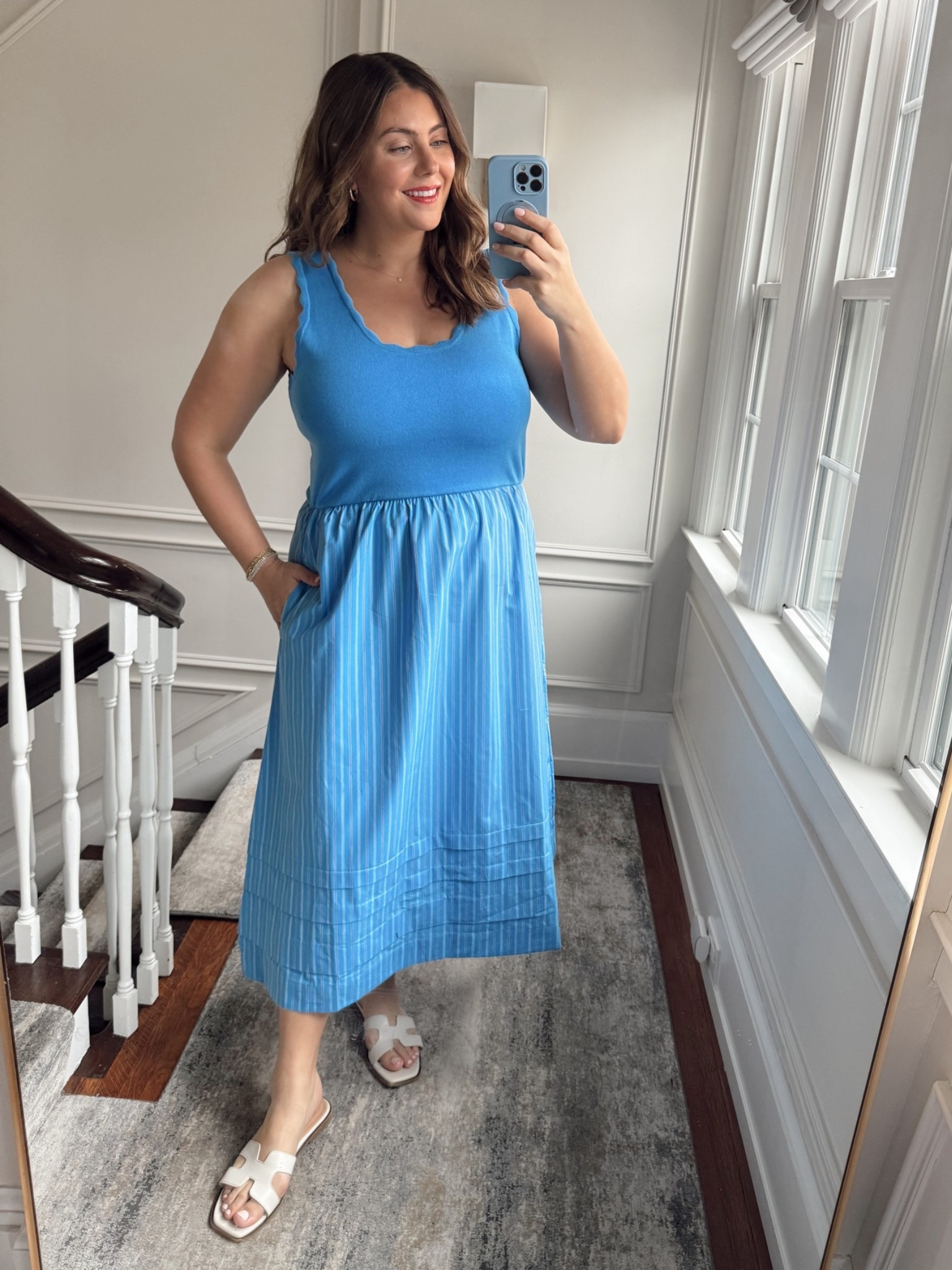 Wearing size XL in dress (runs generous) - summer dress // midi dress

#LTKmomlife #LTKMidsize #LTKSeasonal