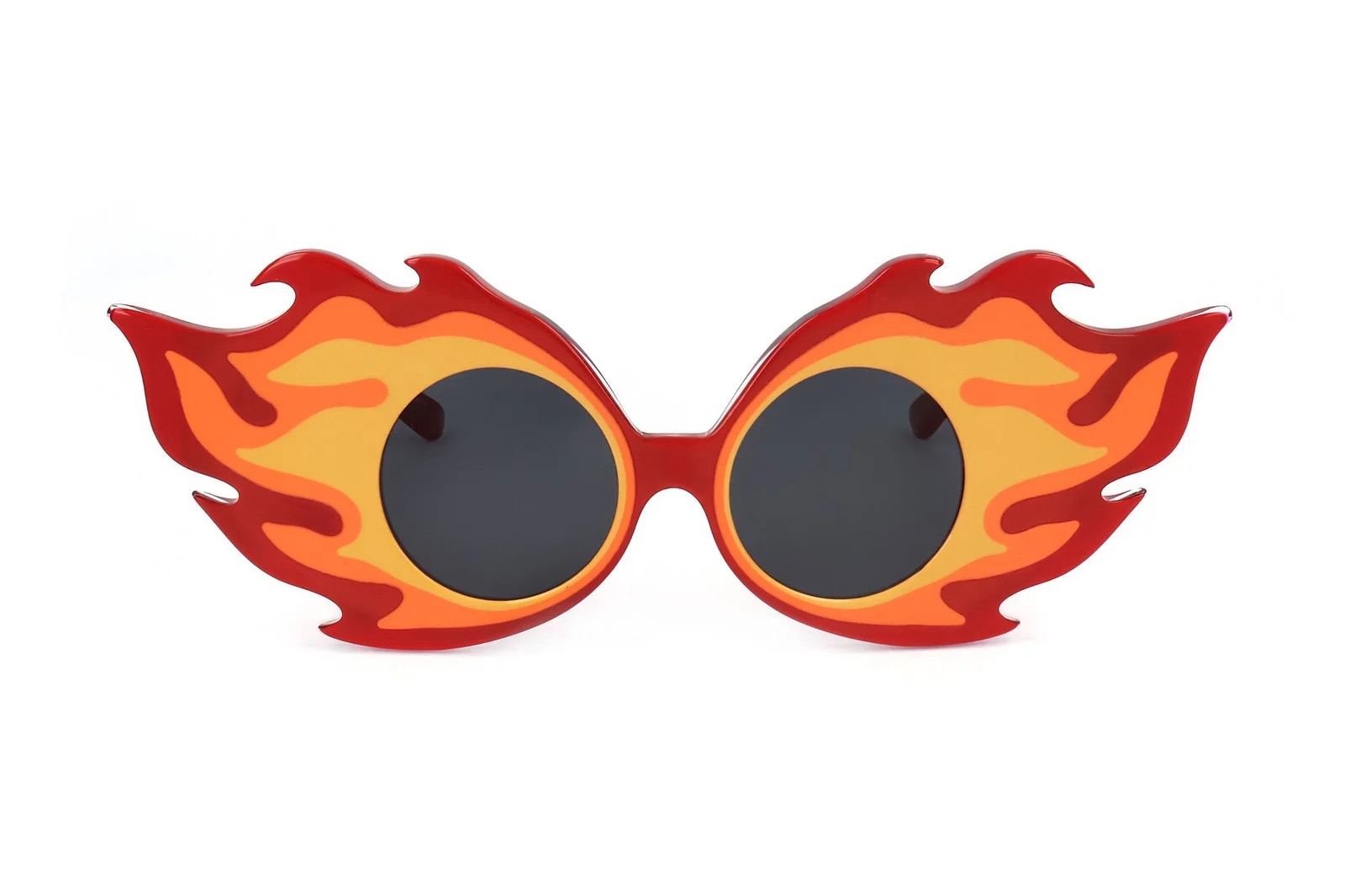 Linda Farrow X Yazbukey Fire Frame Sunglasses | Cettire Global