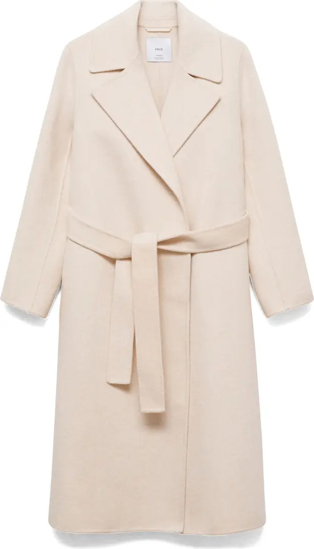 Wool Blend Wrap Coat | Nordstrom
