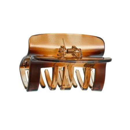 Unique Bargains Claw Clip Hair Accessories No Slip Brown Hair Clip 3.07" | Walmart (US)