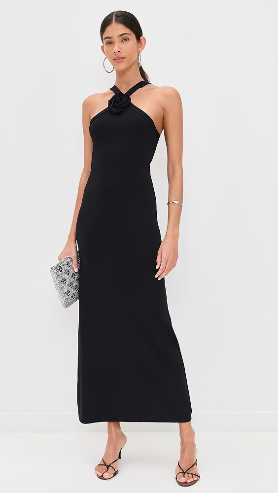 endless rose Rosette Knit Midi Dress | Shopbop | Shopbop