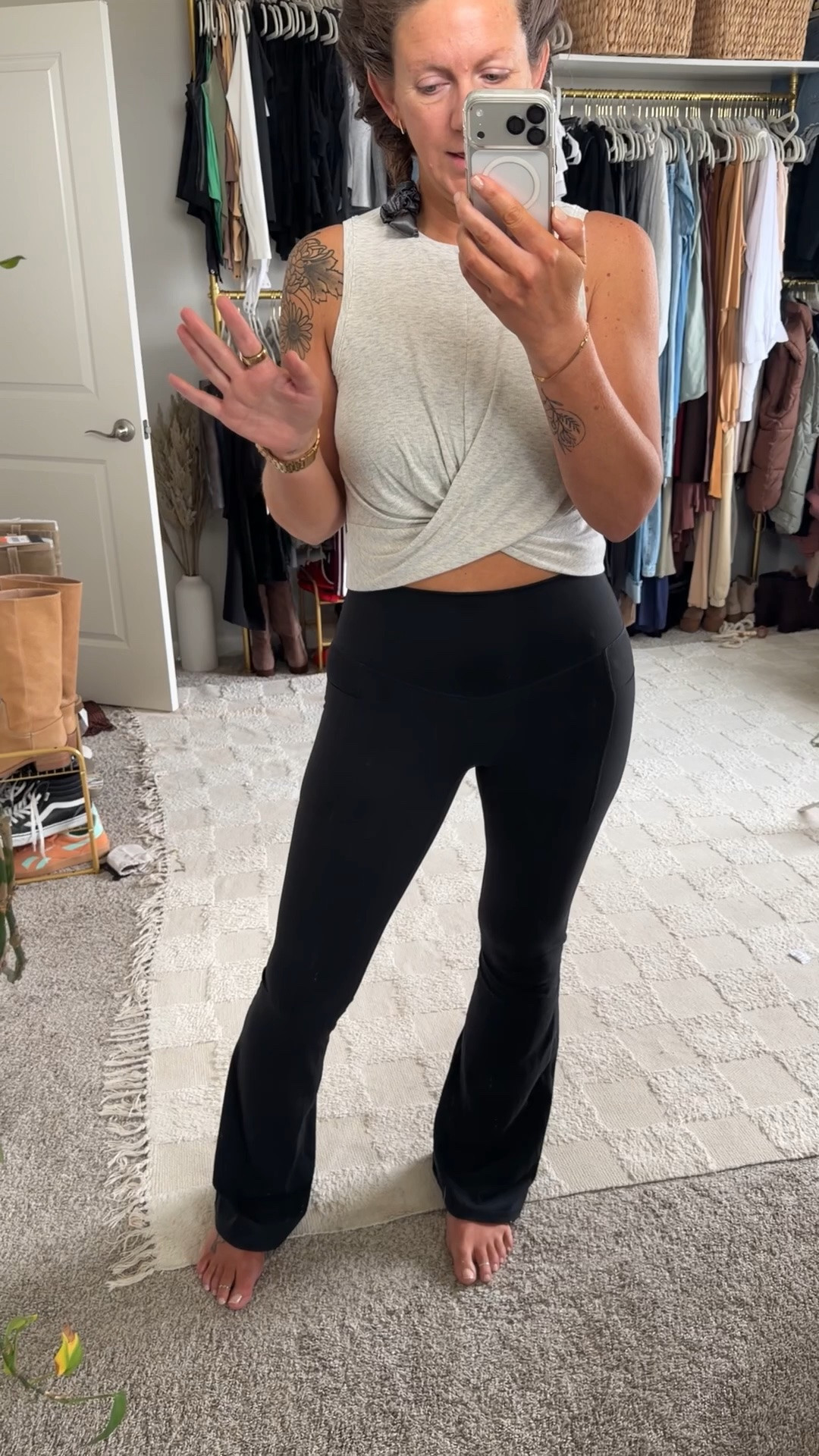 Large long (34”” leggings, large tank

#LTKOver40 #LTKActive #LTKTall