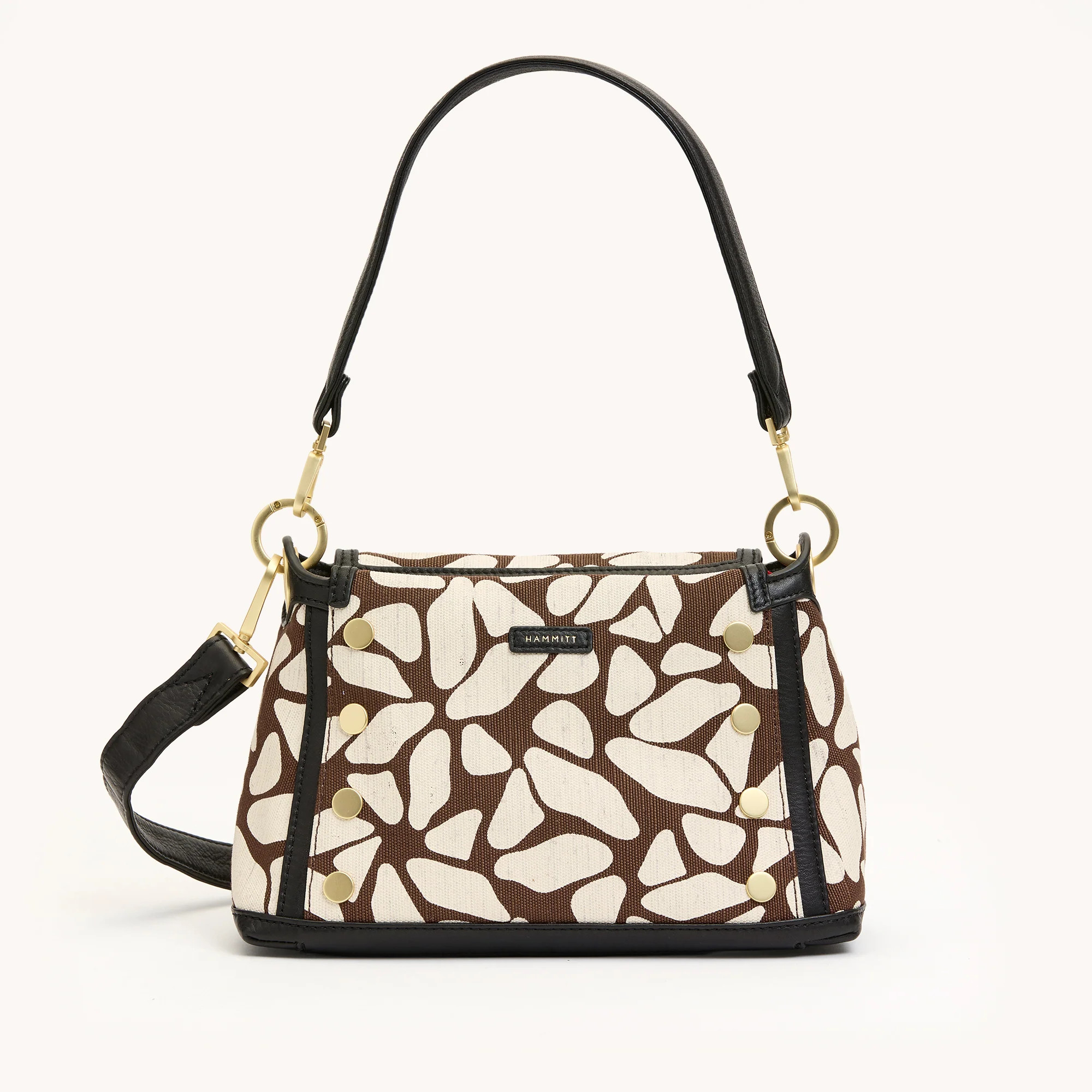 Bryant | Cocoa Raffia/Gold | Med 840220524395 | Hammitt (US)