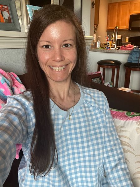 My Draper James gingham sweatshirt in Carolina blue is perfect for cheering on my Tar Heels during March Madness, and it’s on sale for 30% off this weekend! I recommend sizing up for a more relaxed fit! This sweatshirt comes in several other colors as well! Definitely a great addition to your casual and loungewear wardrobe! 
I’ve linked my Kendra Scott initial pendant necklace as well! 


#LTKsalealert #LTKfindsunder100 #LTKstyletip