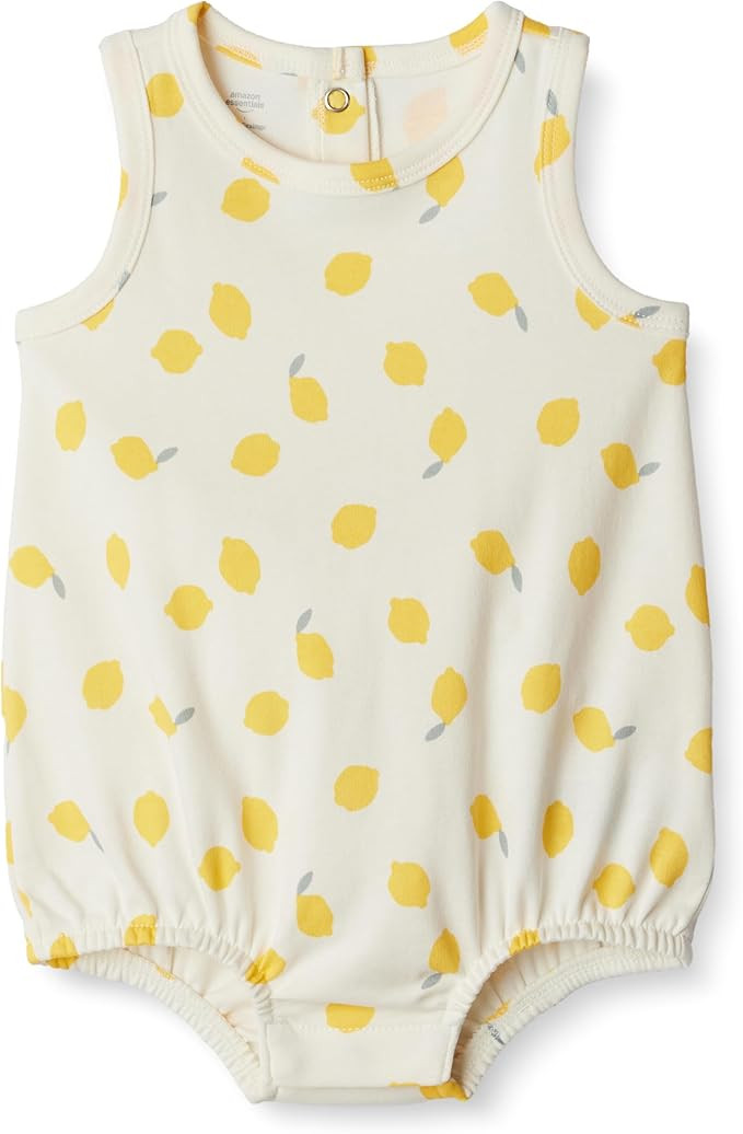 Amazon Essentials x Sofia Grainge Unisex Babies' Cotton Bubble Bodysuit | Amazon (US)