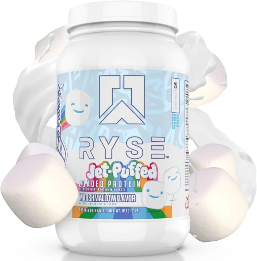 Ryse Loaded Protein Powder | 25g Whey Protein Isolate & Concentrate | with Prebiotic Fiber & MCTs... | Amazon (US)