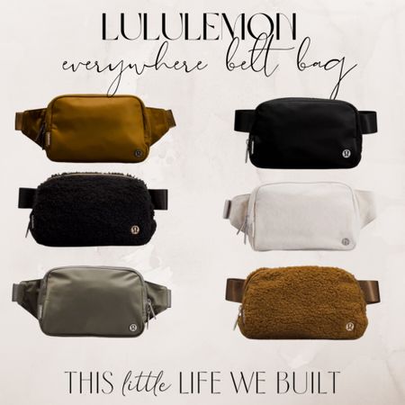 Lululemon everywhere belt bag! This is perfect for gifting this holiday season!


#LTKitbag #LTKGiftGuide #LTKHoliday