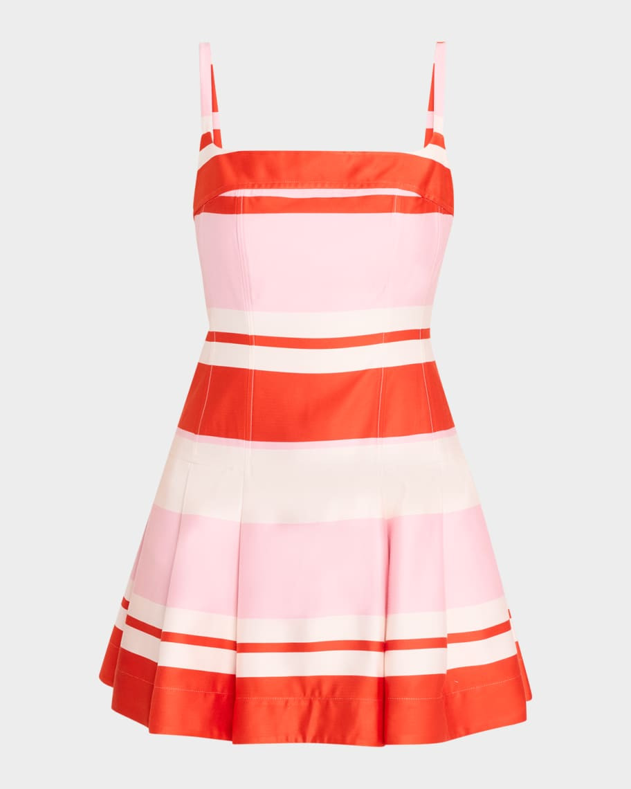 Nelly Stripe Mini Dress | Neiman Marcus