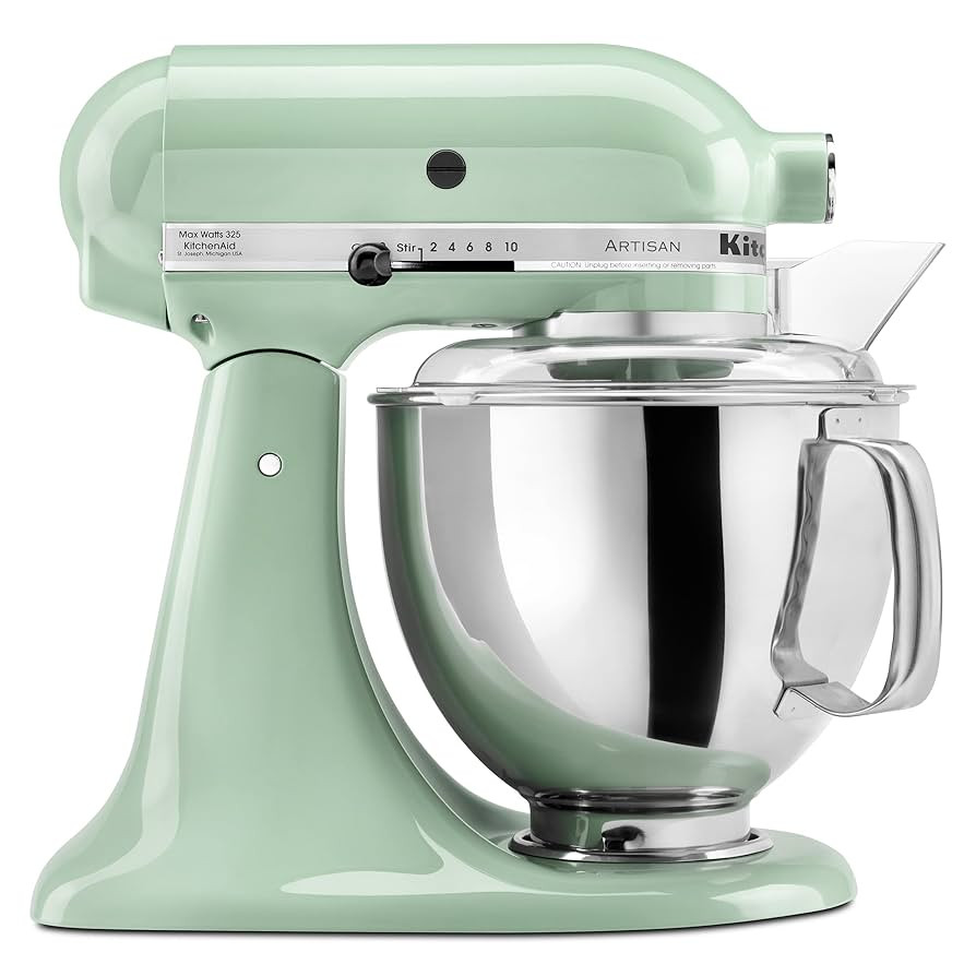 KitchenAid Artisan Series 5 Quart Tilt Head Stand Mixer with Pouring Shield KSM150PS, Pistachio | Amazon (US)