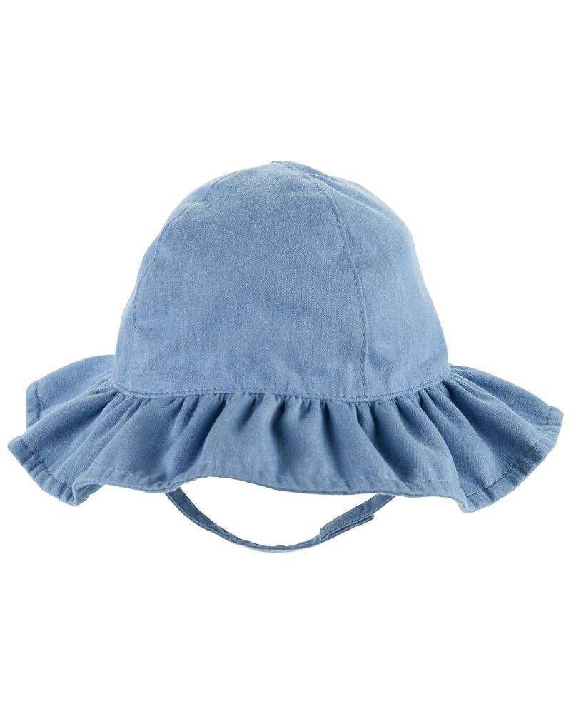 Chambray Ruffle Hat | Carter's