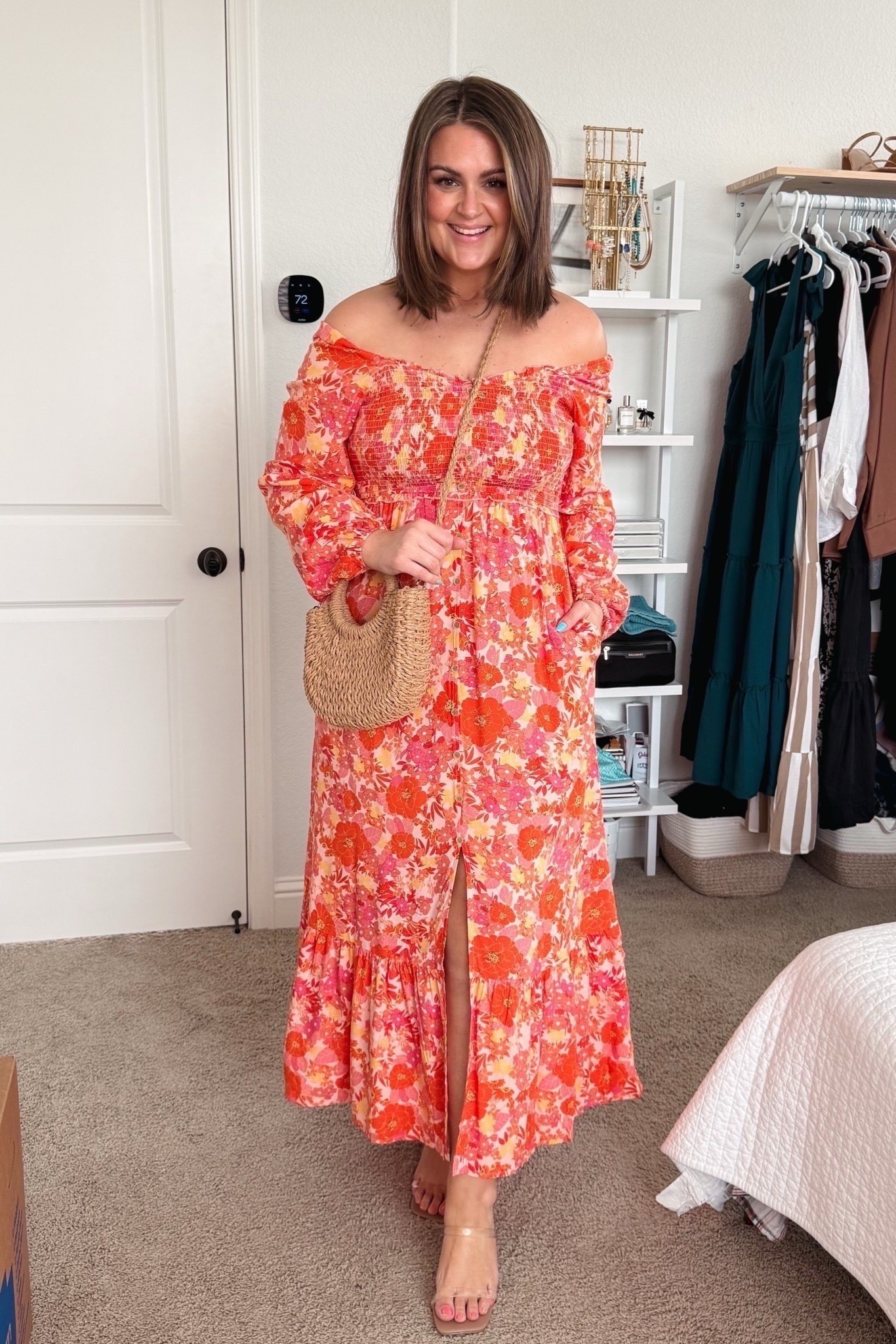 Amazon Spring incoming! Love this dress!

Orange floral dress, xl
Shoes, 10 (true to size)



Wedding guest dress, Makeup travel bag, woven bag, summer bag, spring bag, shapewear, jewelry, Apple Watch band, under $40, size 12, size 14, midsize, affordable fashion, spring fashion

#LTKWedding #LTKgrwm #LTKSaleAlert