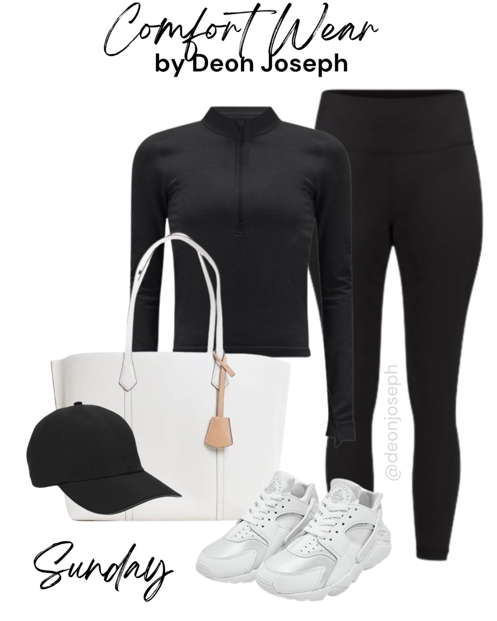 Who says you can't slay in black? Sundays are best for having a nice day in a park or wandering around with the family. You can easily move in this yet it is also stylish.

#LTKworkwear #LTKfitness #LTKstyletip