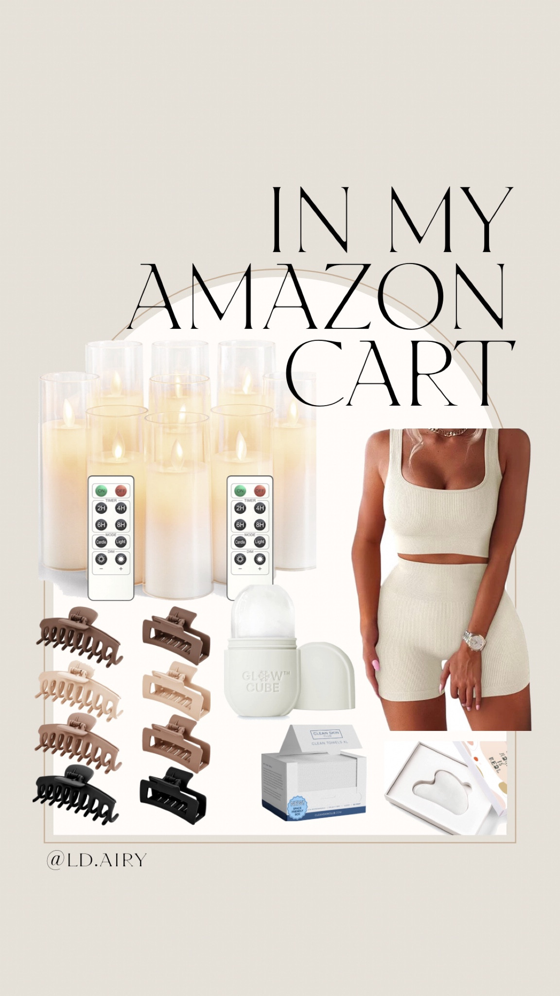 IN MY AMAZON CART 

#amazon #amazoncart #amazonfind #iceroller #clawclip #candles #fall #makeuptowels #guasha #skincare

#LTKhome #LTKunder100 #LTKunder50