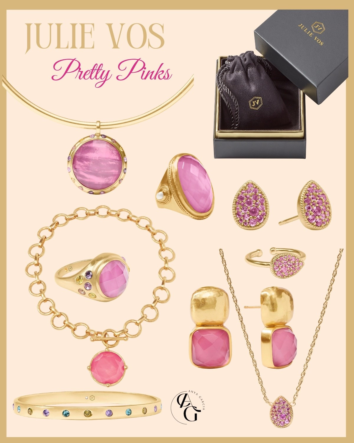 Julie Vos ~ Pretty Pinks 

#LTKBeauty #LTKMothersDay #LTKWorkwear