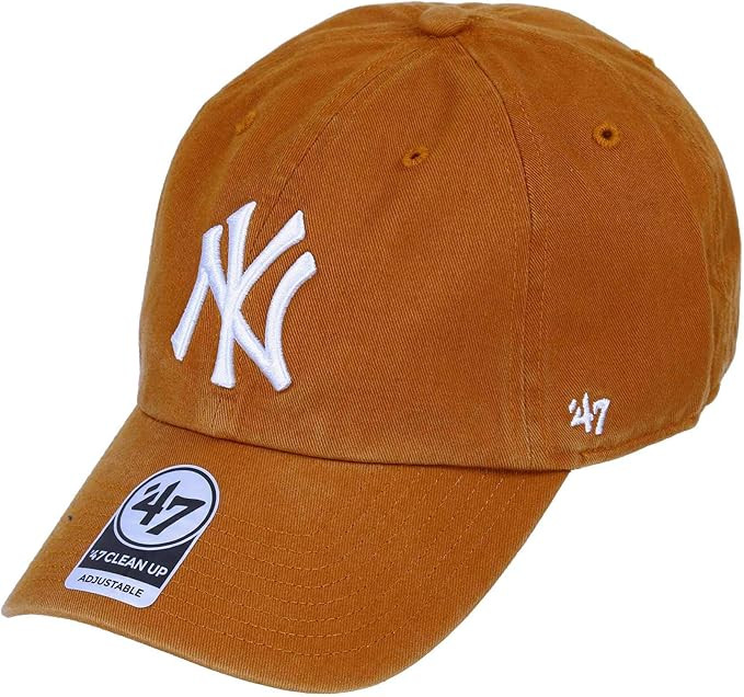 '47 Brand NY Yankees Clean up Cap - Burnt Orange | Amazon (US)