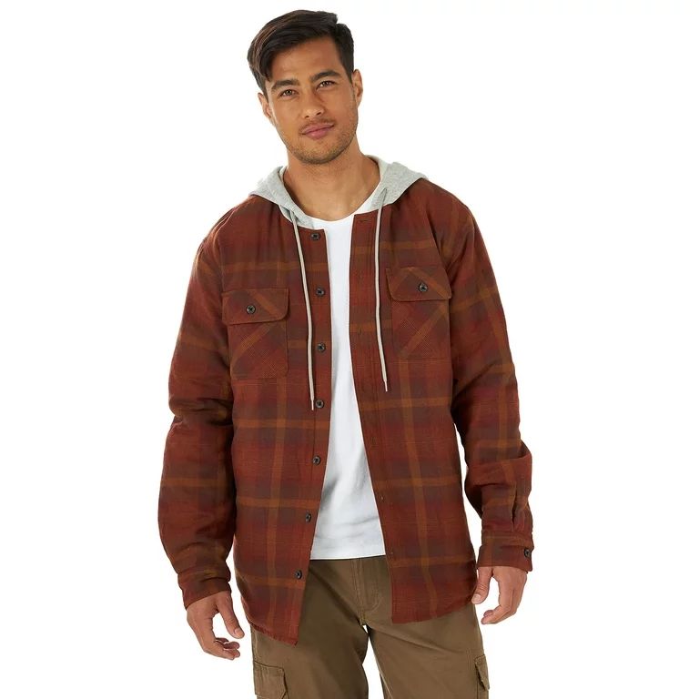 Wrangler Men's Authentic Shirt Jacket | Walmart (US)
